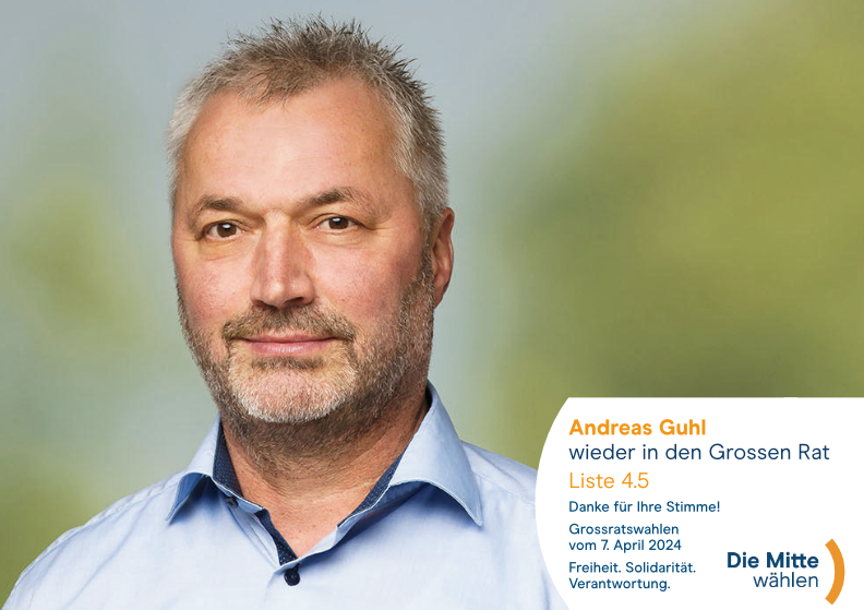 Die Mitte Thurtal NR Wahlen TG Guhl Andreas